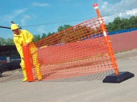 Сетка Аварийного ограждения С 40х45-1,5-25 (люкс)